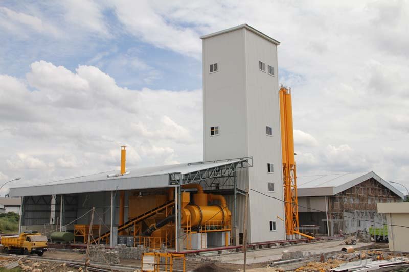 印尼泗水干混砂漿生產(chǎn)線