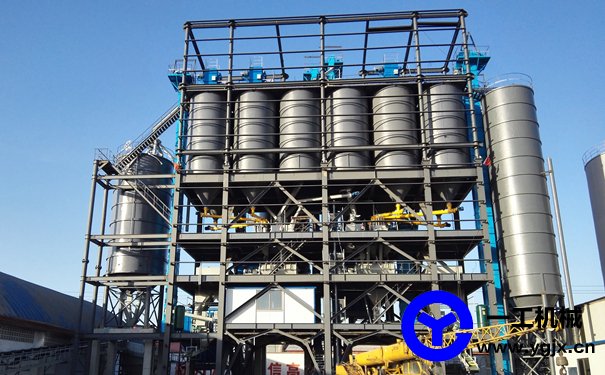 石膏砂漿生產(chǎn)線雙線配置